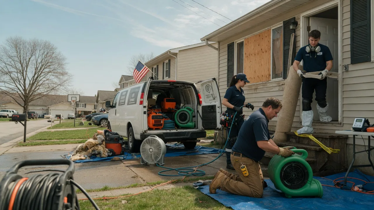 Water Damage Restoration in Mendota, MN near me